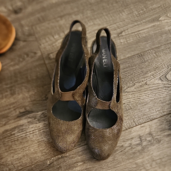 Vaneli Shoes - Vaneli Brown Heels Elegant Design‎